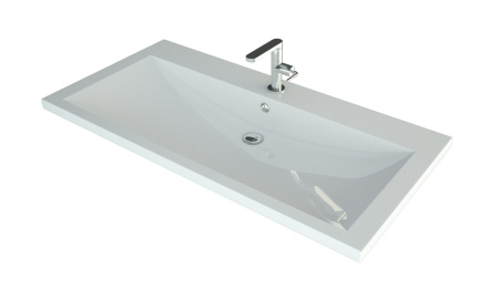 4627173210331 Раковина Madera Alice 100x48 см литьевой мрамор 4627173210331 Раковина Madera Alice 100x48 см литьевой мрамор