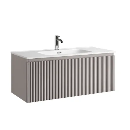 Тумба под раковину Sancos SNOB R 1.0, SNR1.0100SM, 100 см, подвесная, Doha Soft