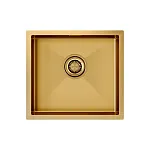 Кухонная мойка PAULMARK ALLER 48 UNI PM804844-BG (золото/брашированное золото)