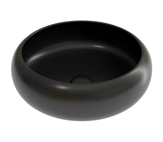 Умывальник Ceramicanova Element CN6050MB 36см сантехфарфор черный матовый, CN6050MB