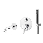 Душевая система скрытого монтажа Deante 001W хром