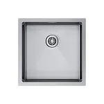 Кухонная мойка PAULMARK GERBERG 44 UNI PM254444-BS (стальной/брашированная сталь)