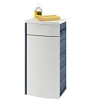 Тумба напольная Ravak PS Uni 42x37x85 L, оникс/белый