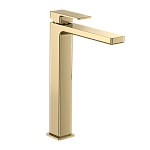 AQM6814GG AQUAme Savona Смеситель для свободностоящей раковины 250мм, гладкий, подводка ½", золото