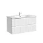 Тумба под раковину Sancos Snob R SNR90W, 90 см подвесная, Bianco