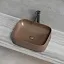 Раковина Ceramicanova Element CN6052MDB, 50 см, сантехфарфор, цвет темно-коричневый матовый