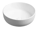 Умывальник Ceramicanova Taycan CN12003MW 37.5см сантехфарфор накладной белый матовый, CN12003MW
