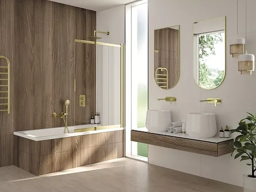 Зеркало Deante Silia Gold Br 50х100 ADI_R851 брашированное золото