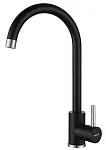 Смеситель для кухни GRANFEST QUARZ Z-5410 черный, 4610015007060