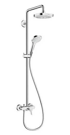 Душевая стойка Hansgrohe Croma Select E 180 27258400 с однорычажным смесителем