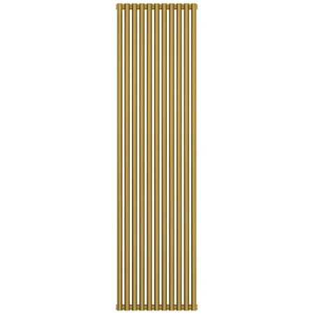Радиатор трубчатый Сунержа Эстет-00, 11 секций, боковое подключение, цвет золото, 03-0332-1811