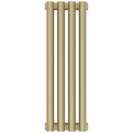 Радиатор отопления Сунержа Эстет-11, 4 секции, боковое подключение, цвет матовая шампань, 022-0302-5004 Радиатор отопления Сунержа Эстет-11, 4 секции, боковое подключение, цвет матовая шампань, 022-0302-5004