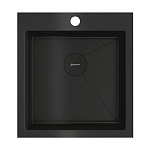 Кухонная мойка из нержавейки Omoikiri Akisame 46-GB графит