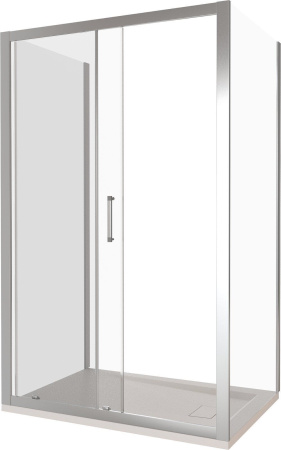 Душевая дверь в нишу Good Door Latte WTW-120-C-WE, 120 х 185 см, стекло прозрачное, белый, ЛА00009 Душевая дверь в нишу Good Door Latte WTW-120-C-WE, 120 х 185 см, стекло прозрачное, белый, ЛА00009