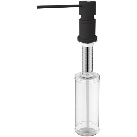 Дозатор для жидкого мыла Paulmark Kraft D003-401TB антрацит Дозатор для жидкого мыла Paulmark Kraft D003-401TB антрацит