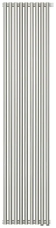Радиатор стальной трубчатый Сунержа Эстет-11 EU50, ширина 40 см, высота 180 см, 9 секций, нижнее подключение левое EU50/правое EU50, хром, 00-0312-1809