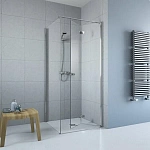 Душевая дверь Radaway Fuenta New KDJ B 90R, 90 х 200 см, стекло прозрачное, профиль хром, правая, 384082-01-01R