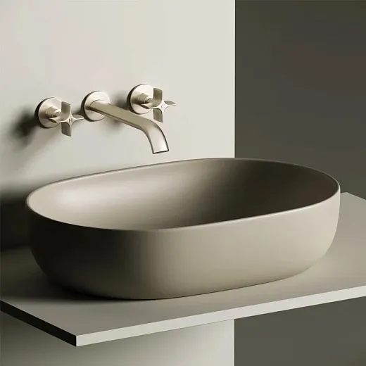 Умывальник Ceramicanova Element 60х41.5х13.5см капучино матовый, CN6047MC