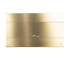Кнопка смыва механическая OLI Slim 888565 INOX (золото), металл Кнопка смыва механическая OLI Slim 888565 INOX (золото), металл