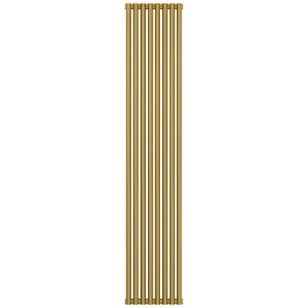 Радиатор трубчатый Сунержа Эстет-11, 8 секций, боковое подключение, цвет золото, 03-0302-1808 Радиатор трубчатый Сунержа Эстет-11, 8 секций, боковое подключение, цвет золото, 03-0302-1808