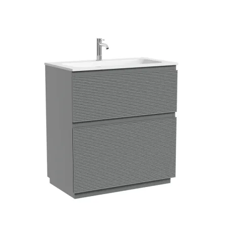 Тумба под раковину Sancos Folk Floor FL80FES, 80 см, напольная, ergraut soft
