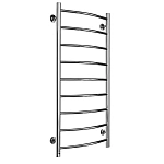 Полотенцесушитель водяной Ростела Соната (нижн.подв., 1/2" резьба) 500х1000 / 9 Ral 9016 белый