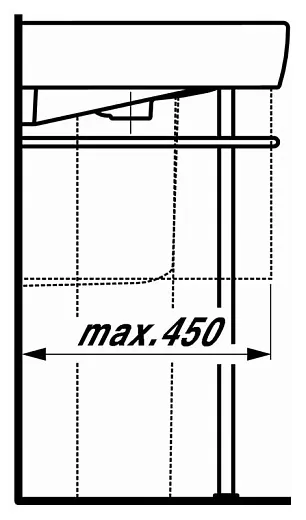 Раковина Laufen Pro 8.1395.6.000.104.1 накладная
