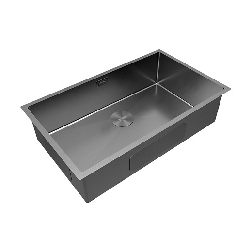 Кухонная мойка PAULMARK NEXT 74 UNI PM217444-GM (черный/вороненая сталь) Кухонная мойка PAULMARK NEXT 74 UNI PM217444-GM (черный/вороненая сталь)