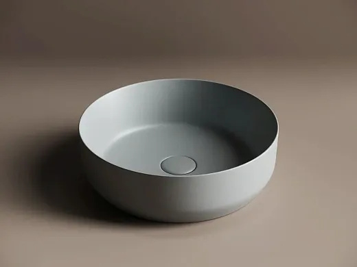 Умывальник Ceramicanova Element CN6022MH 39х39х12см накладной круглый без перелива, CN6022MH
