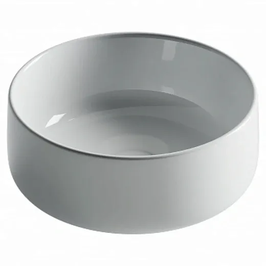 Раковина Ceramicanova Element, 35 см, накладная, цвет белый, CN5047, сантехфарфор