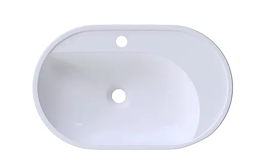 Умывальник накладной Madera Luna 58х36см искусственный камень, 4627173210751