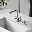 Смеситель для кухонной мойки Sancos Spin SC4015CH, с подключением к фильтру, с выдвижным изливом, цвет хром