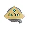 Угловой трап Pestan Confluo Standard Angle 1 Gold, 13000126