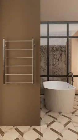 Полотенцесушитель водяной Stinox Toscana Lite 500х800 хром
