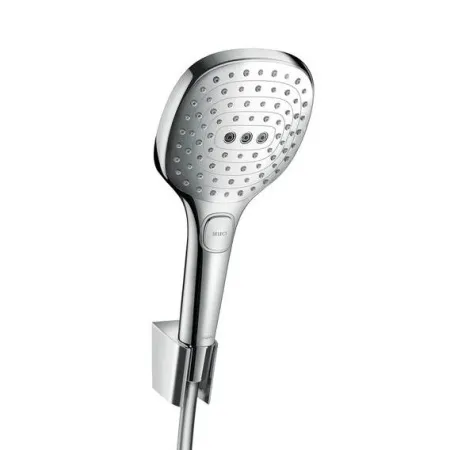 Душевой гарнитур Hansgrohe Raindance Select E 120 Porter Set 26700400, хром/белый