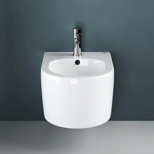 Биде Ceramicanova Moments CN3004 37 x 49 x 30 см подвесное, сантехфарфор