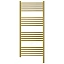 Полотенцесушитель электрический Сунержа Богема 3.0, высота 120 см, ширина 50 см, диммер слева/справа, цвет состаренная латунь, 051-5804-1250/051-5805-1250