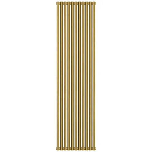 Радиатор трубчатый Сунержа Эстет-00, 11 секций, боковое подключение, цвет золото, 03-0332-1811 Радиатор трубчатый Сунержа Эстет-00, 11 секций, боковое подключение, цвет золото, 03-0332-1811