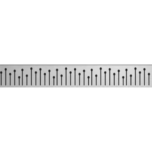 Решетка Radaway Flowers 5R055F для трапа Radaway 55 см
