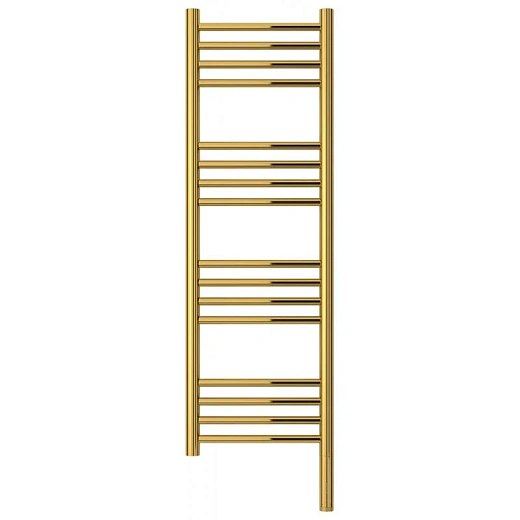 Полотенцесушитель электрический Сунержа Богема 3.0, высота 100 см, ширина 30 см, диммер слева/справа, цвет золото, 03-5804-1030/03-5805-1030