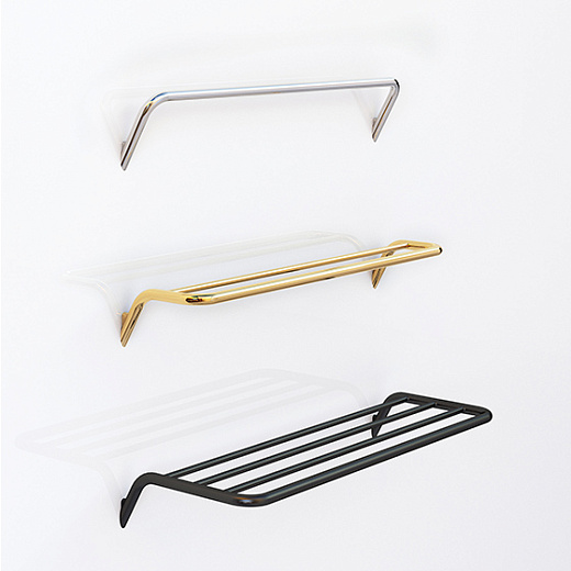 Держатель для полотенец двойной Deante Silia Gold ADI_Z631 золото