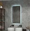 Зеркало Континент Torry Black LED 600x1000