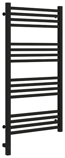 Полотенцесушитель электрический Сунержа Модус 3.0, 100 х 50 см, ширина 50 см, высота 100 см, с блоком управления МЭМ слева/справа, черный матовый