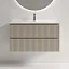 Тумба под раковину Sancos Snob R SNR90/39CE, 90 см, подвесная, Beige Soft