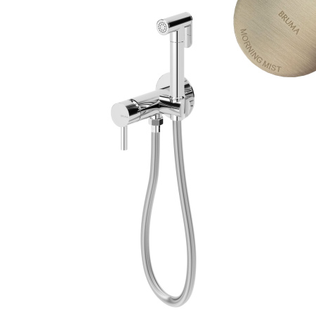 Гигиенический душ со смесителем Bruma Bidet 1078611MM Morning Mist сталь матовая Гигиенический душ со смесителем Bruma Bidet 1078611MM Morning Mist сталь матовая