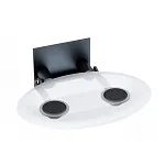 Сиденье для душа Ravak OVO-P-CLEAR/BLACK, B8F0000042