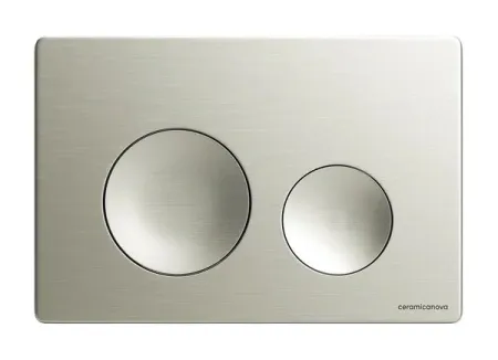Клавиша смыва Ceramicanova Balance Circle CN12-001BN, механическая, брашированный никель