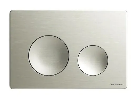 Клавиша смыва Ceramicanova Balance Circle CN12-001BN, механическая, брашированный никель