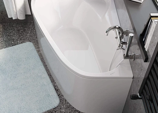 Акриловая ванна VAGNERPLAST SELENA 160x105 Left