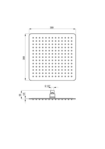 Душевая система скрытого монтажа Deante Jasmin NAC_09JP хром